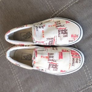 VANS | Slip on shoes. Size Men 7.5 Women 9